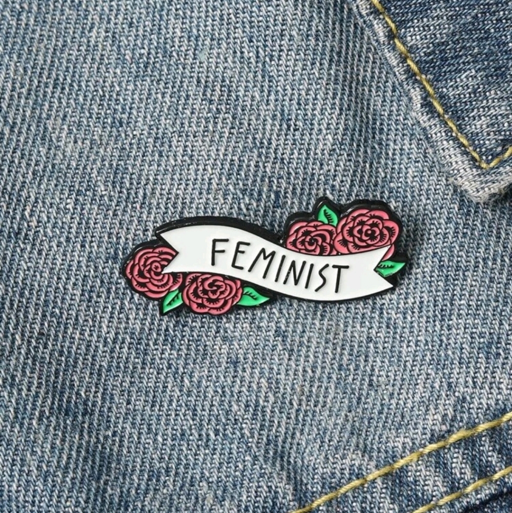 Feminist Enamel Pin